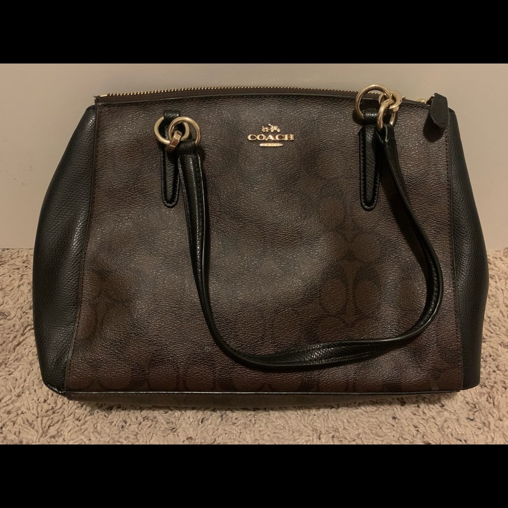 Leather Coach Purse